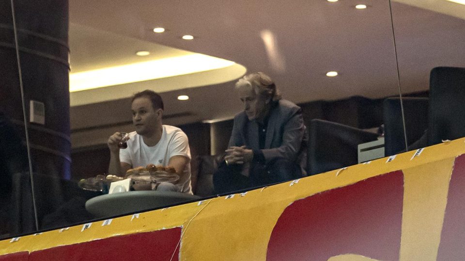 Jorge Jesus Galatasaray-Beşiktaş derbisinde