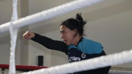 Milli boksör Kevser Tütüncü altın madalya için yumruk sallayacak