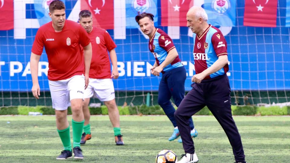 Türkiye-Macaristan dostluk maçı Trabzon’da oynandı